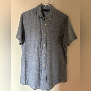 Tommy Hilfiger Light Blue Short Sleeve Shirt